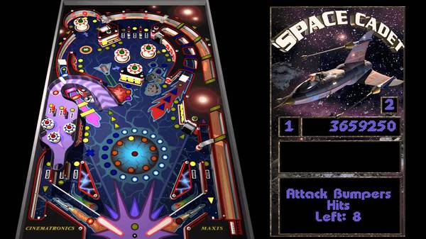 How does she do it??? - My, Space cadet, Windows, Games, , Pinball, 