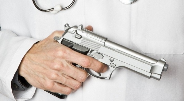 Doctors are asked to issue weapons to protect against inadequate patients. - Politics, Initiative, Weapon, Doctors