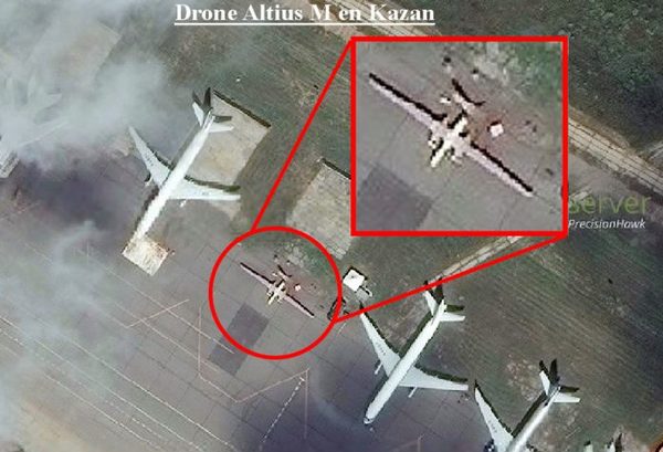 Promising Russian drone Altius-M hit a satellite image - Russia, MIC, Army, Drone, Defense industry