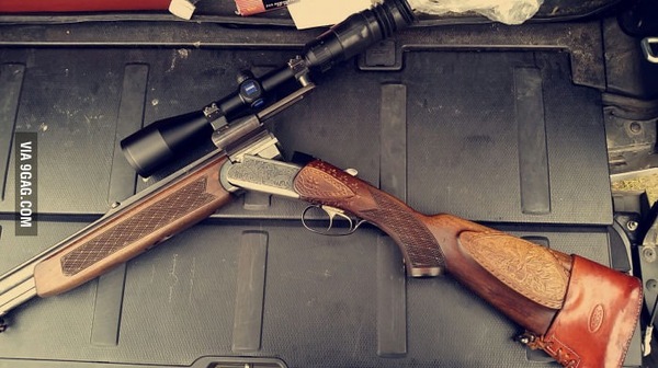 Ножи хорошо, а что насчёт охотничьего ружья?