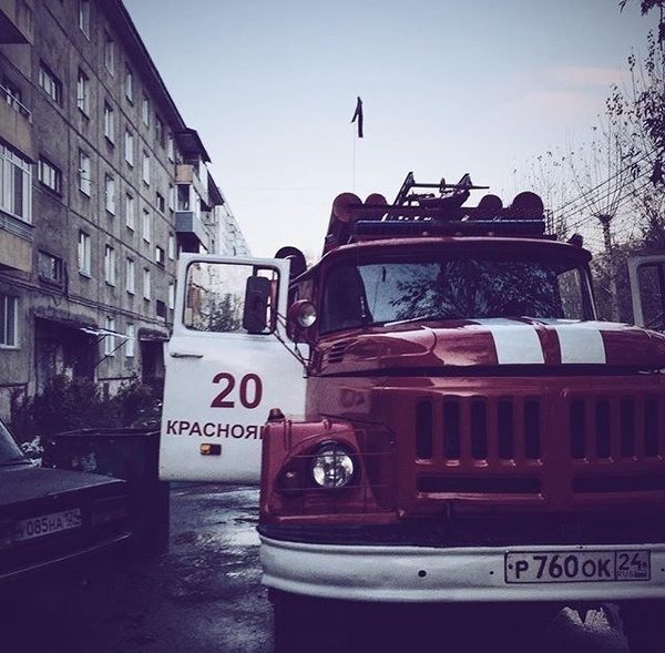 On guard - My, Ministry of Emergency Situations, Firefighters, Krasnoyarsk