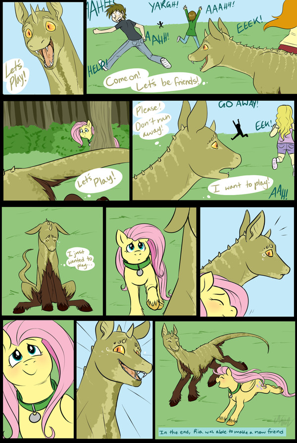 Even scary wasps can find friends - My little pony, Futashy, 