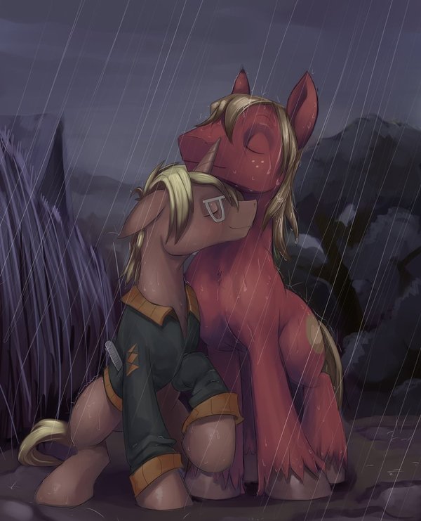 Tell me what the rain knows My Little Pony, MLP Gay, Big Macintosh, 