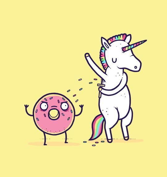 How donuts are actually made - Donuts, Unicorn