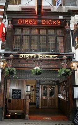 Dirty Dick Pub - Based on the, A pub, Bar, Name, London