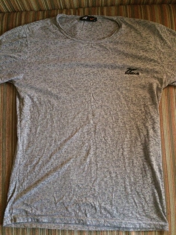 Branded T-shirt - My, , Reebok-Nike, , Longpost, Carelessness