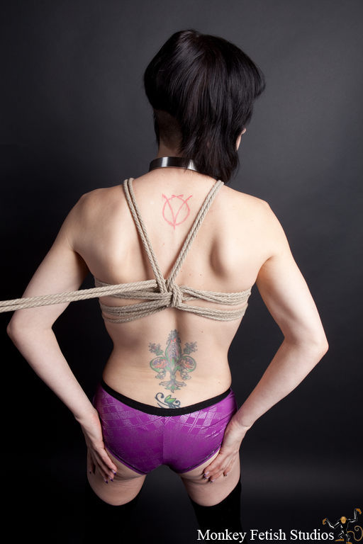 Another chest strap. - NSFW, BDSM, Shibari, Bondage, Pleasure, Daytime, Longpost