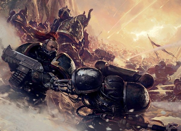 Isstvan V - Warhammer, Warhammer 40k, Iron Hands, Iron Warriors, Арт