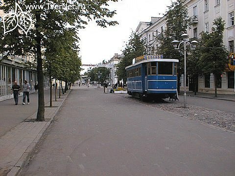 The life of a tram in the center of Tver. - Tram, Tver, , Longpost, Everlasting memory