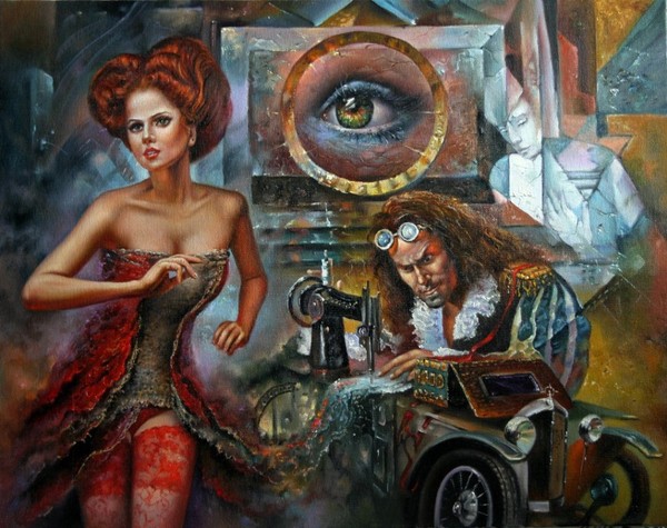 Not much surrealism. As I have promised. - Surrealism, Oil painting, Art, Creation, Longpost