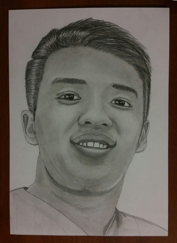 Portrait. - My, Pencil drawing, Drawing, Portrait, Pencil, Creation, Painting