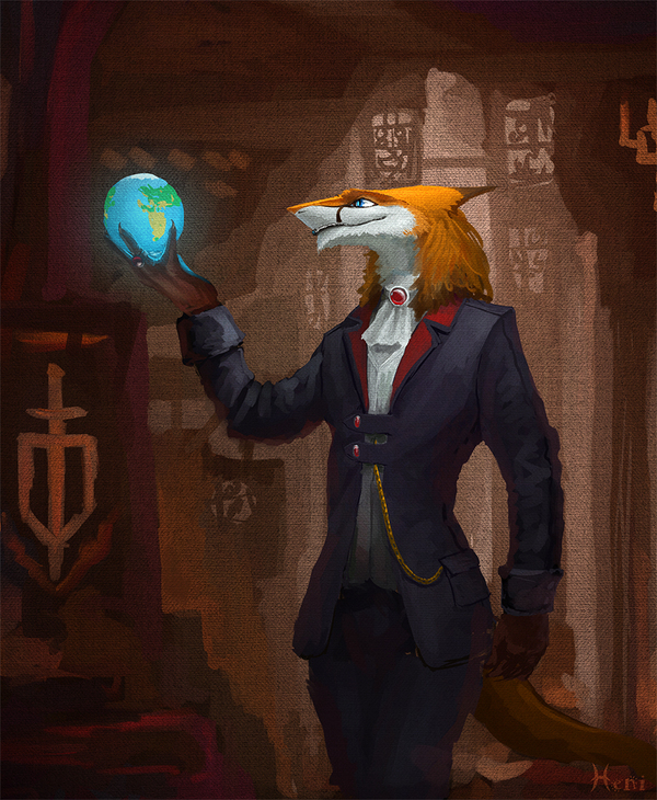 Paphos - Sergal, Heni, Furry, Art, Planet Earth