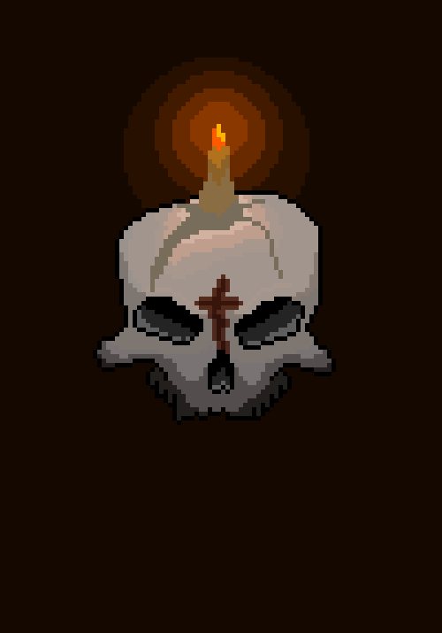 ritual skull - My, Scull, Pixel, Pixels, Pixel Art