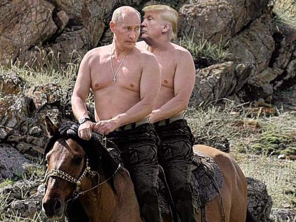 And yet he loves this guy... - Donald Trump, Vladimir Putin, USA, Russia, friendship, , Not photoshop, Politics