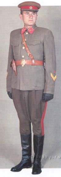 Uniform of the Red Army 1918-1945 (143 photos). - A uniform, Military uniform, , Red Army, Story, Longpost