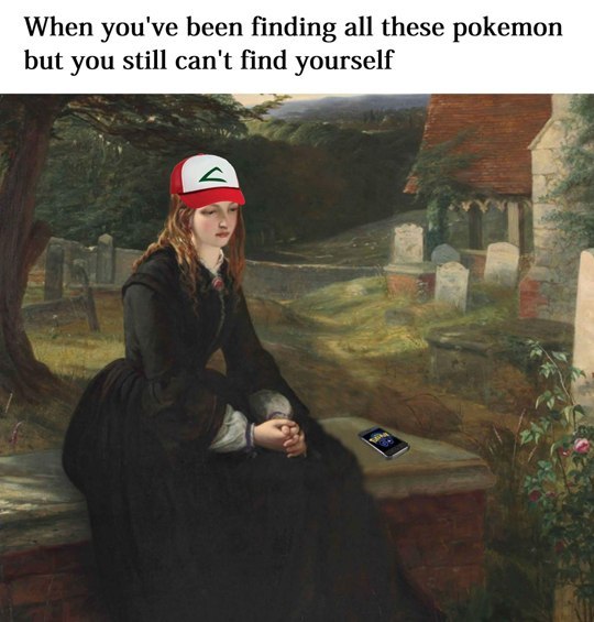 When you've found all the Pokemon but still can't find yourself - Pokemon, All ashes