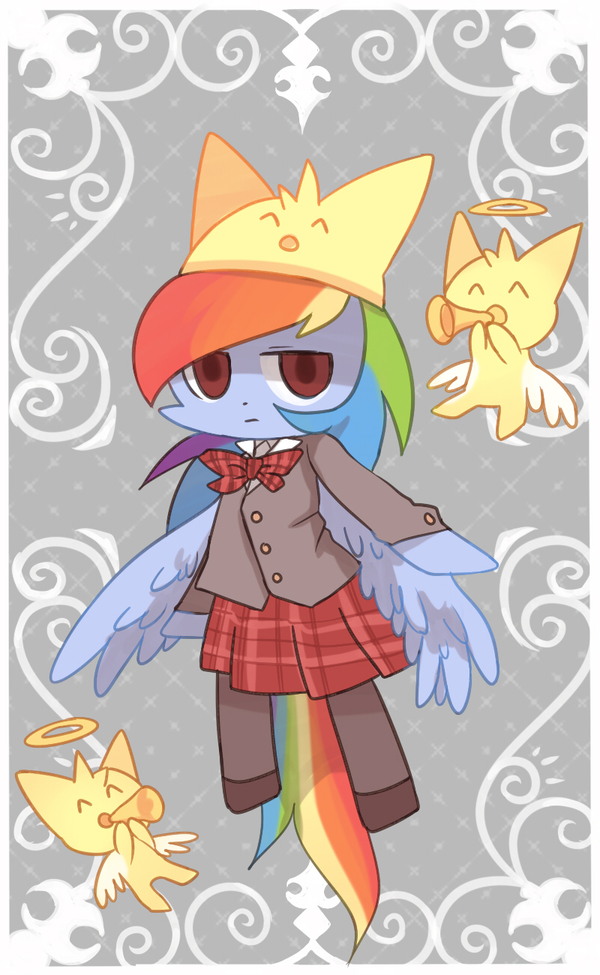 Могеге - My Little Pony, MLP Crossover, Mogeko castle, Rainbow Dash