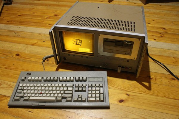 Homemade monoblock computer in a case from a device for studying frequency response Kh1-53 - Radio amateurs, Vintage, Fallout, Computer, , Longpost