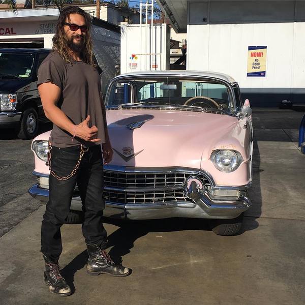 When I passed all the bottles and bought a car. - Aquaman, Dc comics, Jason Momoa, Retro car