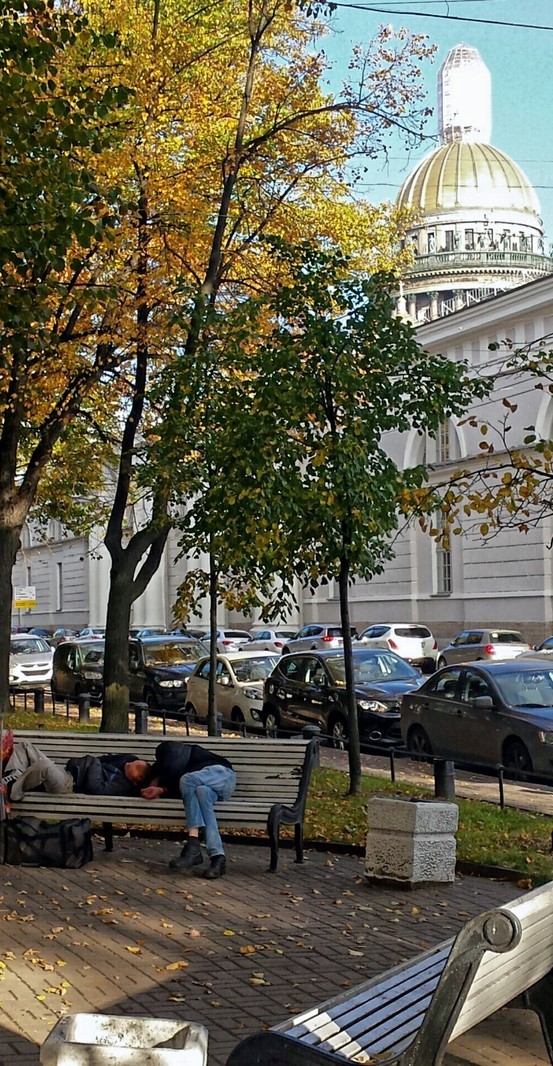 Colorful. - Saint Petersburg, My, To drink in St. Petersburg, Contrast, Alcoholics, Autumn