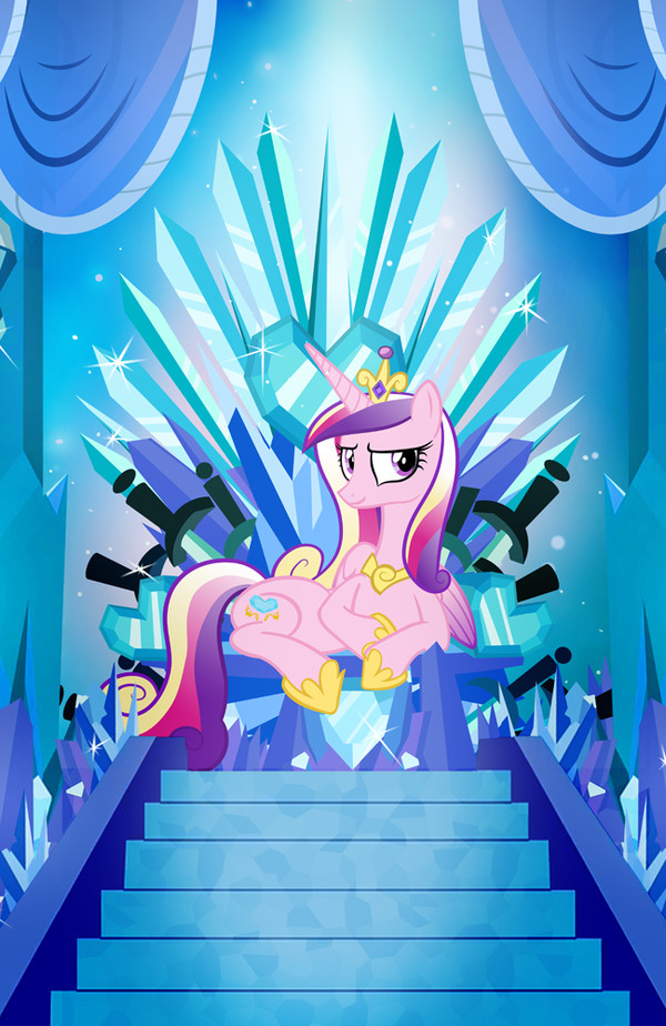 Game of Crystal Thrones... - My little pony, Princess cadance, Game of Thrones, Crossover, Crossover