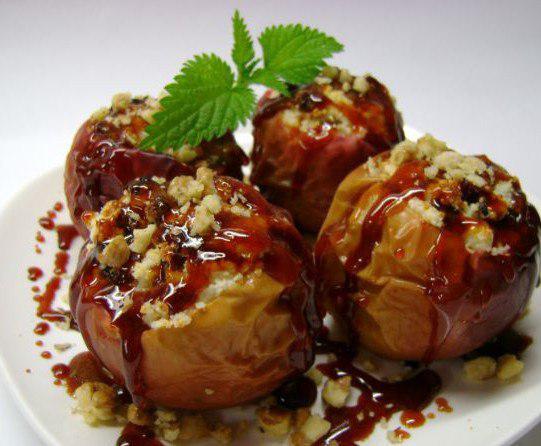Apples baked with honey and walnuts - Apples, Honey, Recipe, Cook's Diary, Baked apples