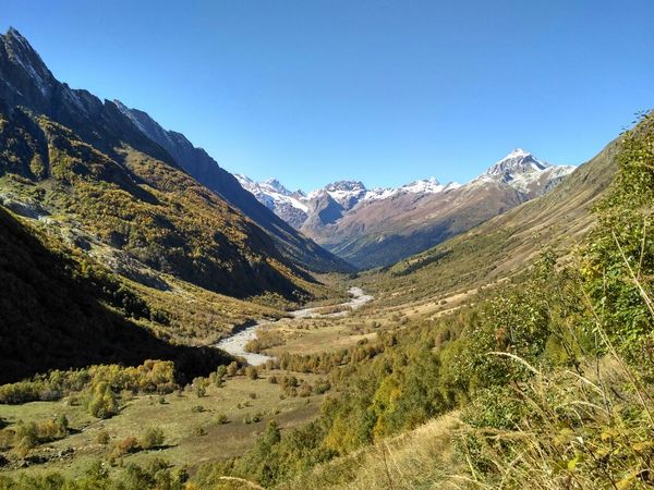 Dombay, Chuchkhur waterfall. - My, Dombay, The mountains, Nature, Karachay-Cherkessia, Tourism, Longpost