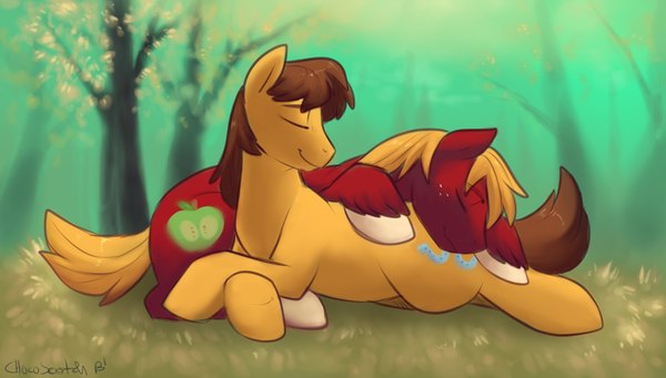 Big MAc and Caramel My Little Pony, MLP Gay, , Big Macintosh, Caramel