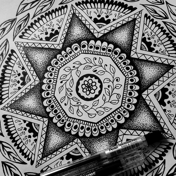Mandala - My, Mandala, Drawing, Patterns