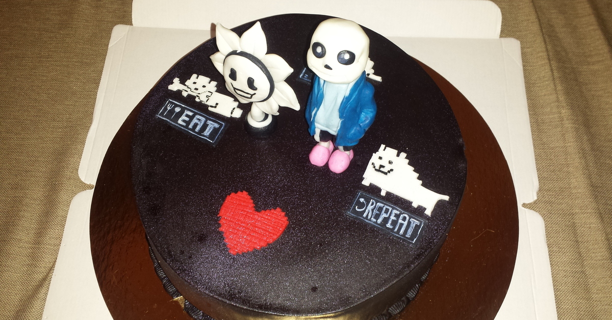 Undertale Cake