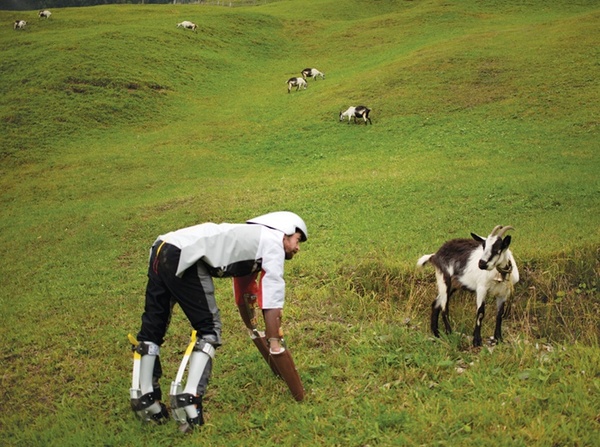 - Man, what do you want? - Goat, Strange people, Field