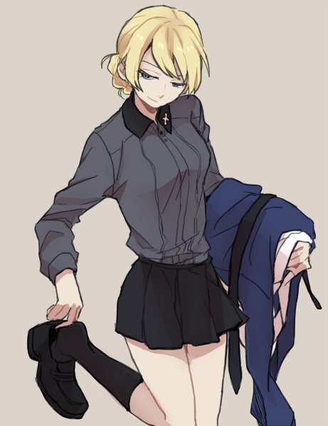 Girls und panzer - Darjeeling, Kay, Girls und panzer, Anime, Yuri, Longpost