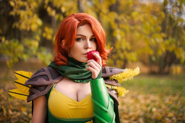 When the photo session went well. - Photo, PHOTOSESSION, People, Girls, Cosplay, Relaxation, Cucumbers, Dota