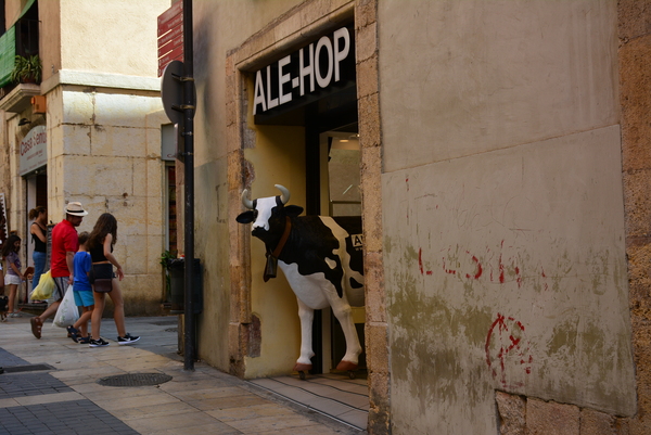 Pss... Do you want milk? .. - My, Cow, Psss guy, Spain, Travels, Milk