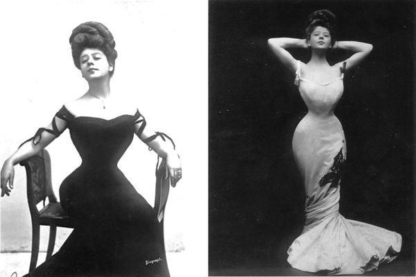 Gibson girls - the ideal of the past century - Story, Female, Fashion, Corset, Longpost, Women