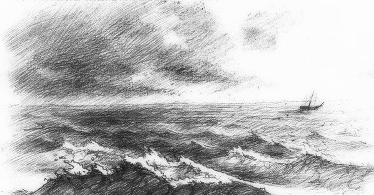Тихий океан рисунки. Море карандашом. Море рисунок. Море зарисовки. Морская волна карандашом.