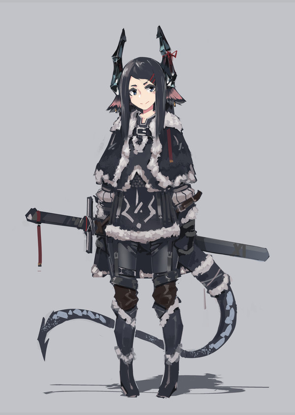 Dragon Girl , , Anime Art