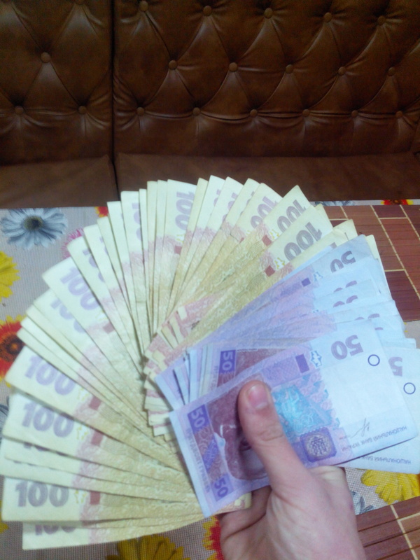 Ukrainian dollars - My, Dollars, Money, Lot, Longpost