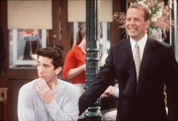 Bright cameos of famous actors in the TV series Friends... - Friends, Cameo, Celebrities, Longpost