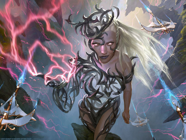 Breya, Etherium Shaper - Арт, Игры, Magic: The Gathering, Clint Cearley