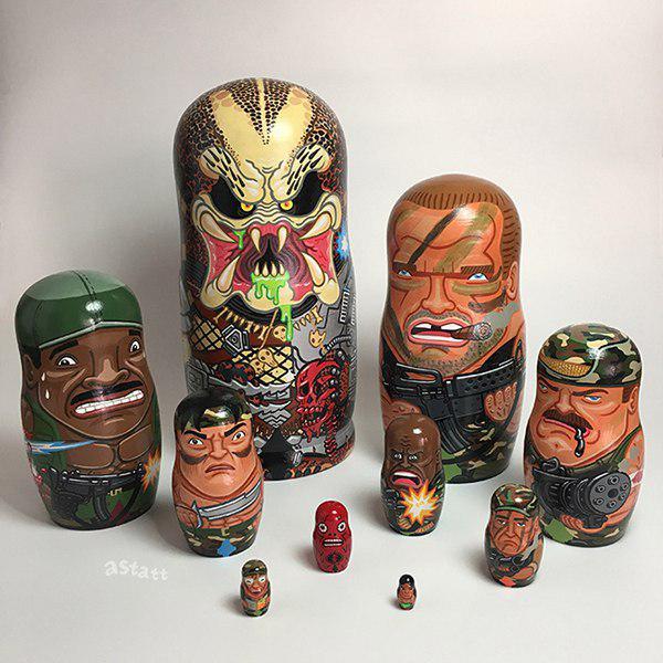 Matryoshka, balalaika, predator - Predator, Matryoshka, Art, Predator (film)