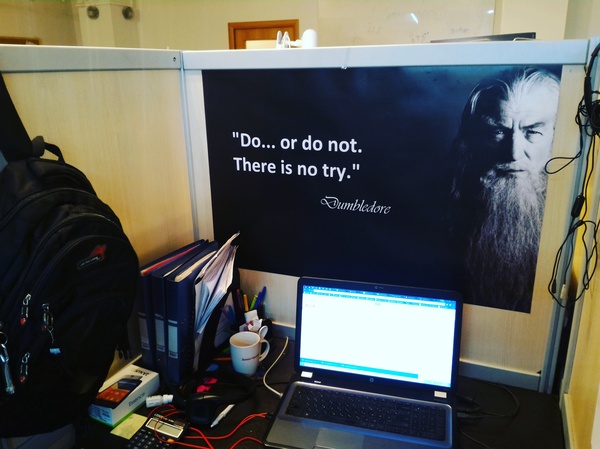 At work, they offered to choose a motivational poster - My, Star Wars, Lord of the Rings, Harry Potter, Office weekdays