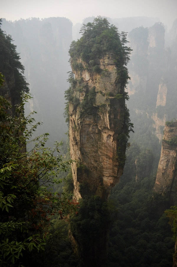 Немного моих фотографий природного парка Чжанцзяцзе (Zhangjiajie) Китай - Китай, Моё, Длиннопост, Nikon, Отпуск