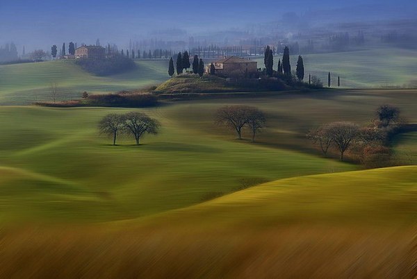 Autumn Tuscany... Photos of falling asleep nature. - Nature, Landscape, Italy, Tuscany, Longpost