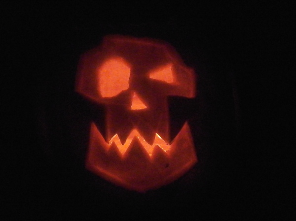 Pumpkin Warwammer 40k - Halloween, Warhammer 40k, Longpost