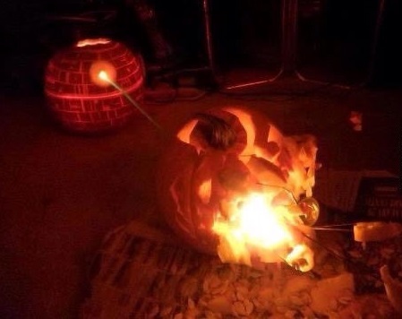 gourd of death - Halloween, Pumpkin, Star Wars