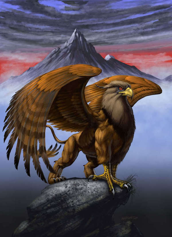 Exodus of the Griffins - Story, Text, Griffin, My, Fantasy