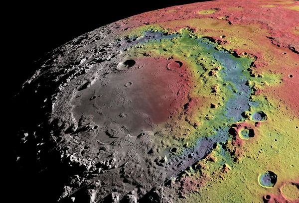 New study helps explain the formation of a ring crater on the Moon - Crater, moon, Research, Space, Astronomy, Satellite, Telescope, Longpost