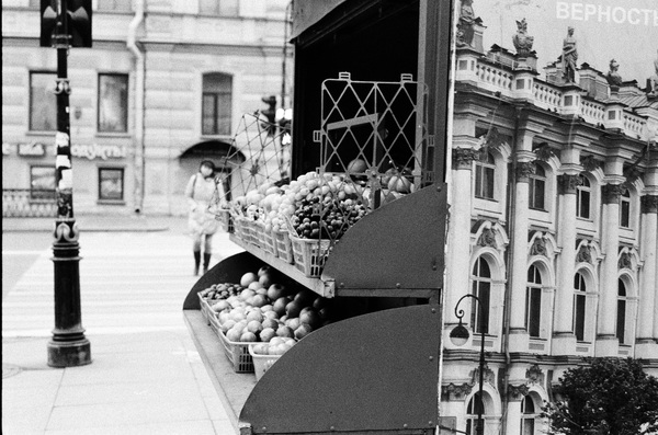 A bit of black and white Peter. - My, Film, camera roll, Olympus, Saint Petersburg, 50mm, Longpost