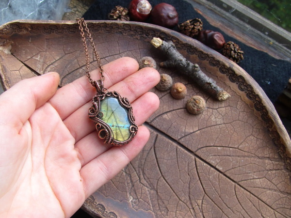 Made some new stuff - My, Copper, Amethyst, Quartz, Wire wrap, Girls, With your own hands, Pendant, , Longpost